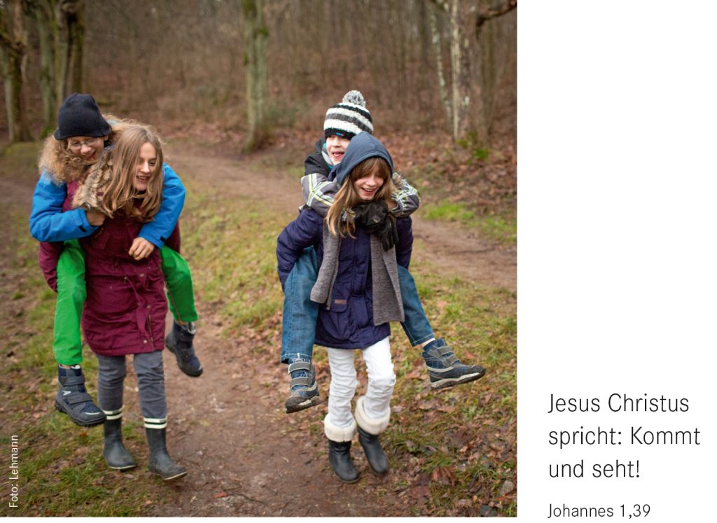 Monatsspruch Januar 2022: Jesus Christus spricht: Kommt und seht! (Johannes 1,39)