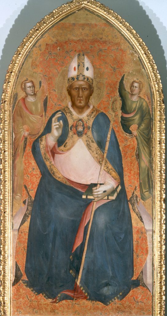 Der Heilige Martin von Tours auf dem Thron, Bicci di Lorenzo (1373 – 1452).